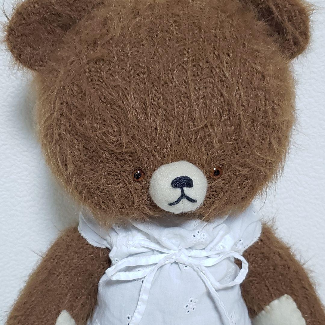 No.541 テディベア　ブラウン×ワンピース