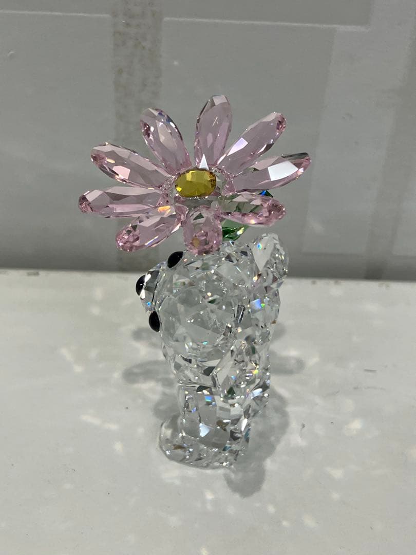 美品♪ スワロフスキー　クリスベア　 A Daisy for You 熊　花