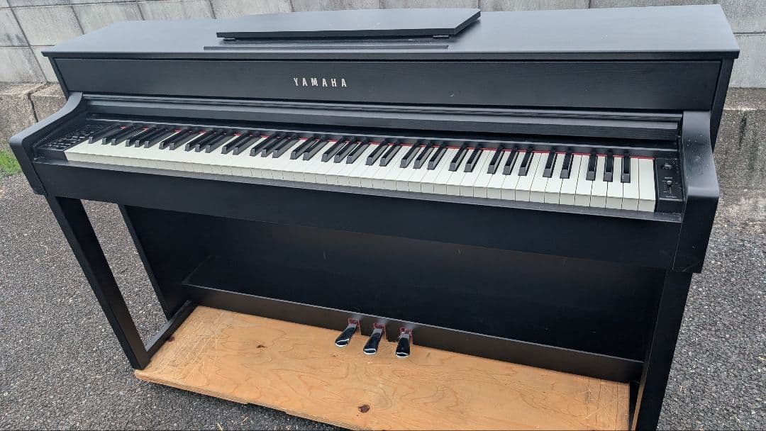 送料込み YAMAHAクラビノーバ 電子ピアノ CLP-535B 15年製 美品