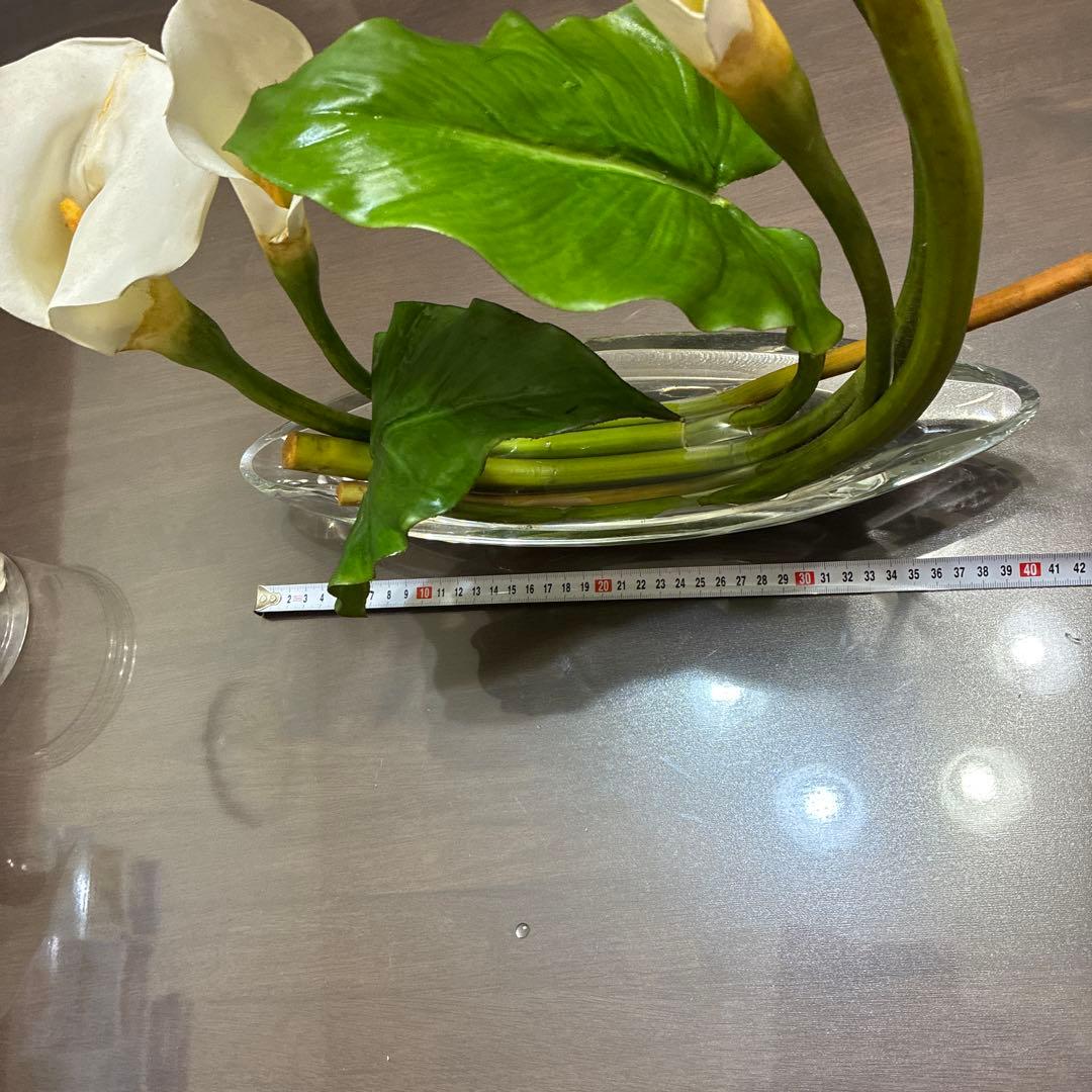 エミリオ・ロバ　花瓶付きカラー　エミリオロバ　アートフラワー