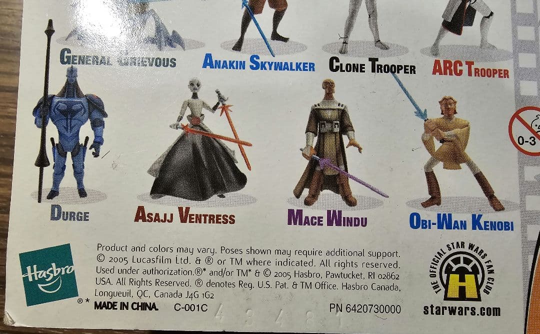 スターウォーズ　ベーシックフィギュア　グリーバス将軍　2品セット