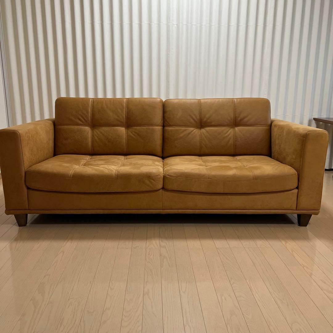 地域限定送料込み　RELAX FORM 3人掛けソファ　伸長式ガス圧昇降テーブル