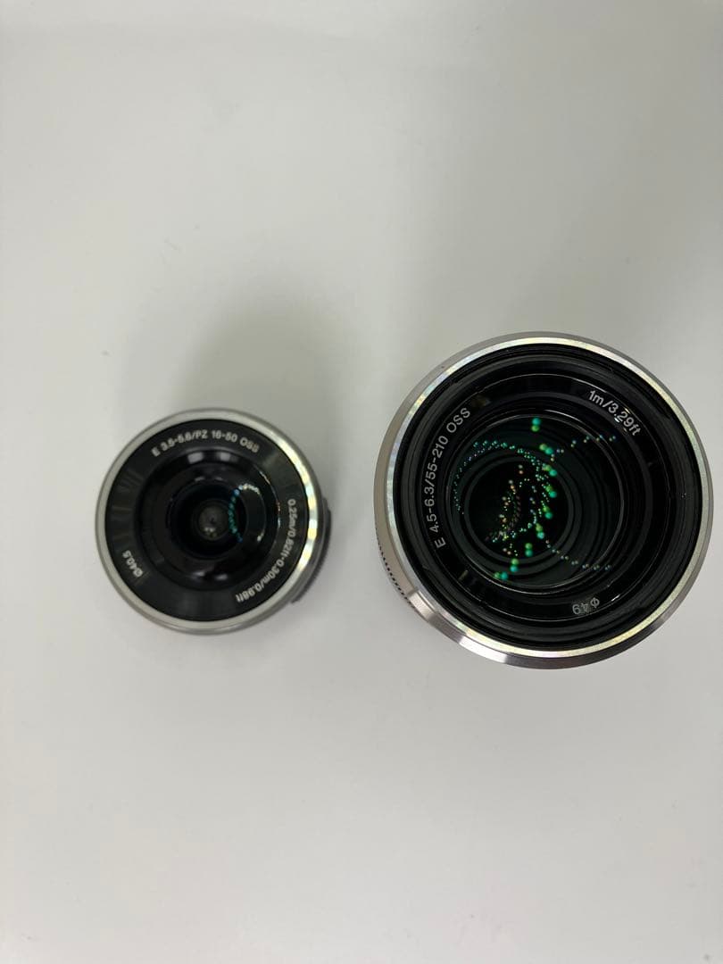 【返品保証・動作確認済】SONY α6000 ホワイト ダブルズームレンズキット