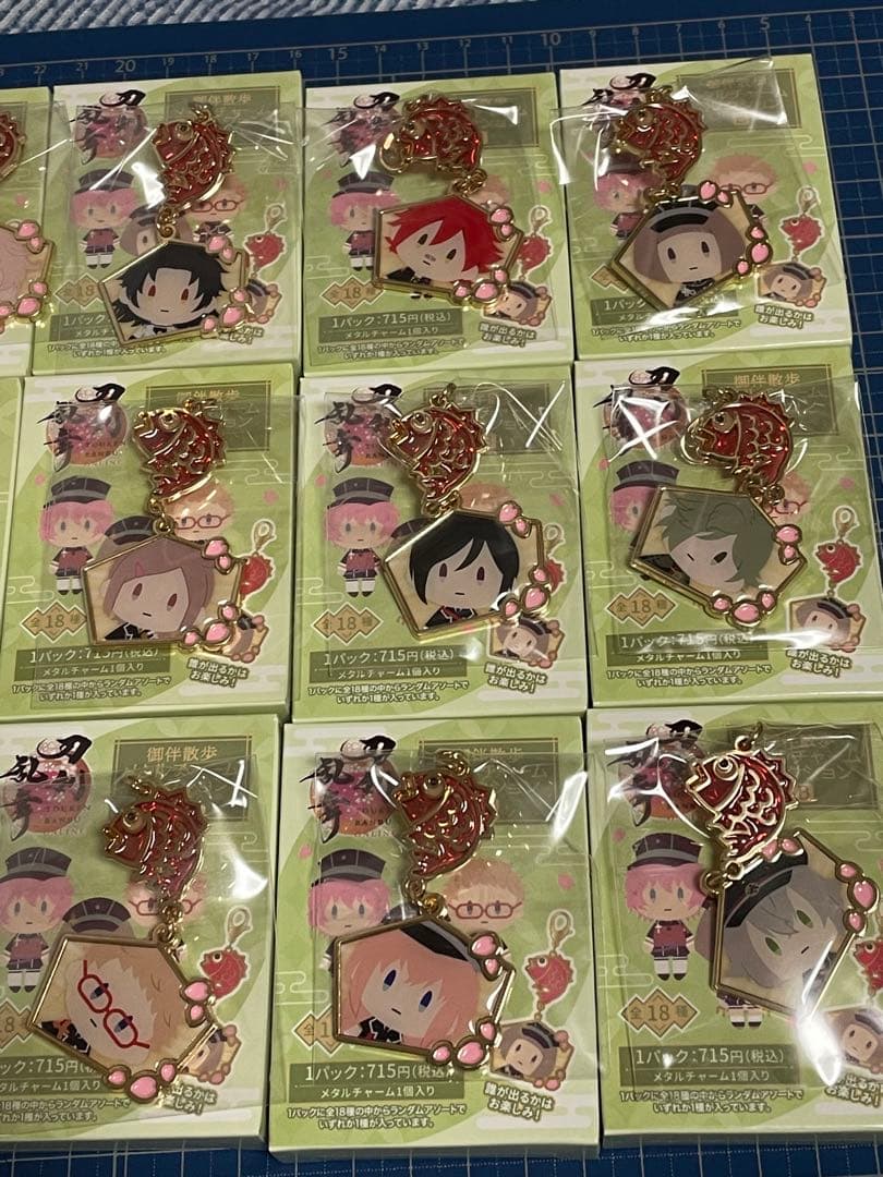 【刀剣乱舞】メタルチャームコレクションB（16種）