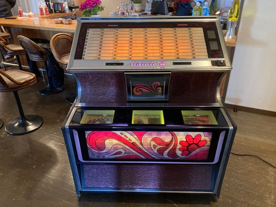 ジャンク　ROCK-OLA ジュークボックス　model number 450