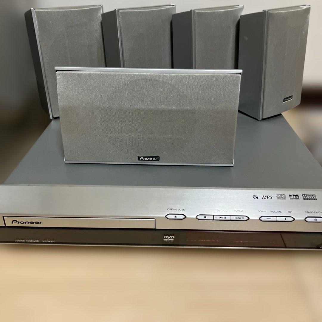 パイオニア 5.1 chサラウンド　HTZ-DV303 ホームシアターセット