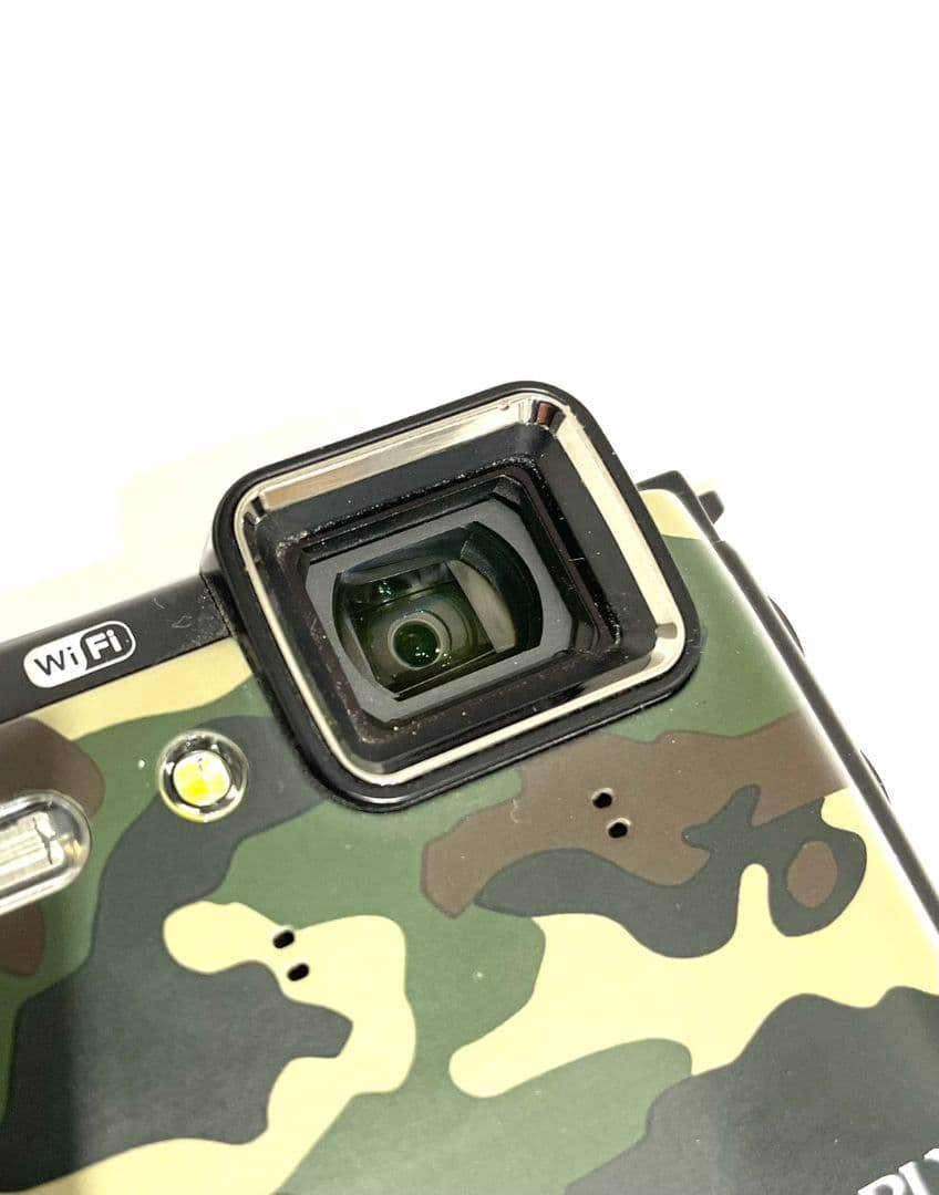 ニコン COOLPIX AW130 防水 カムフラージュグリーン デジカメ