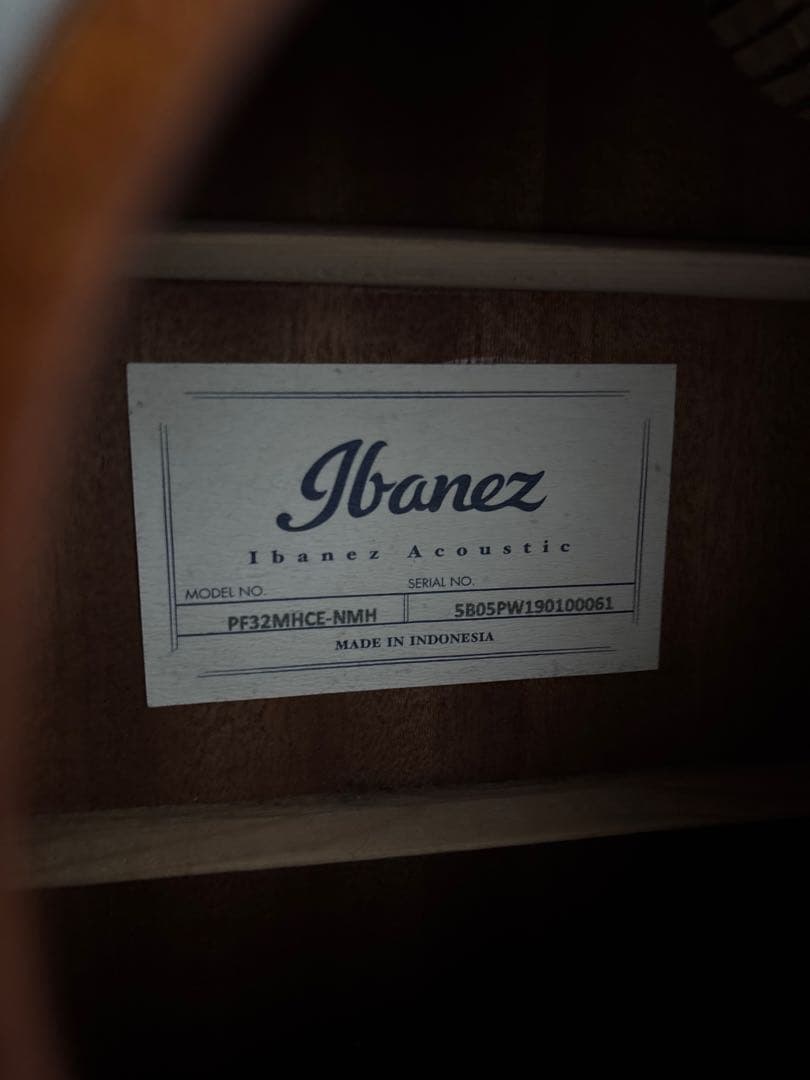 ギター ibanez PF32MHCE