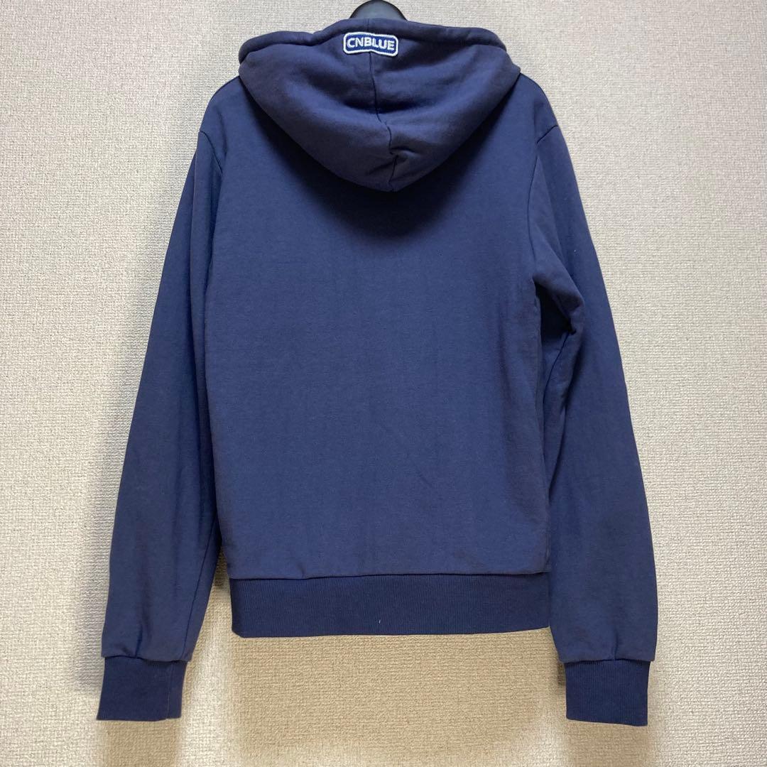 CNBLUE パーカー ブルー ネイビー Mサイズ フーディー シーエヌブルー