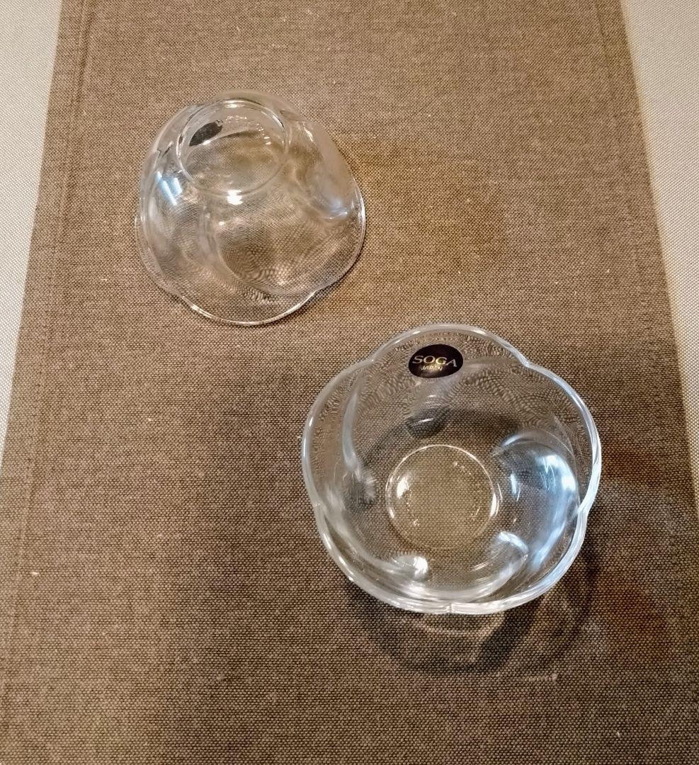 未使用　晩酌セットs34(幸楽 幸兵衛 曽我ガラス) 2名分