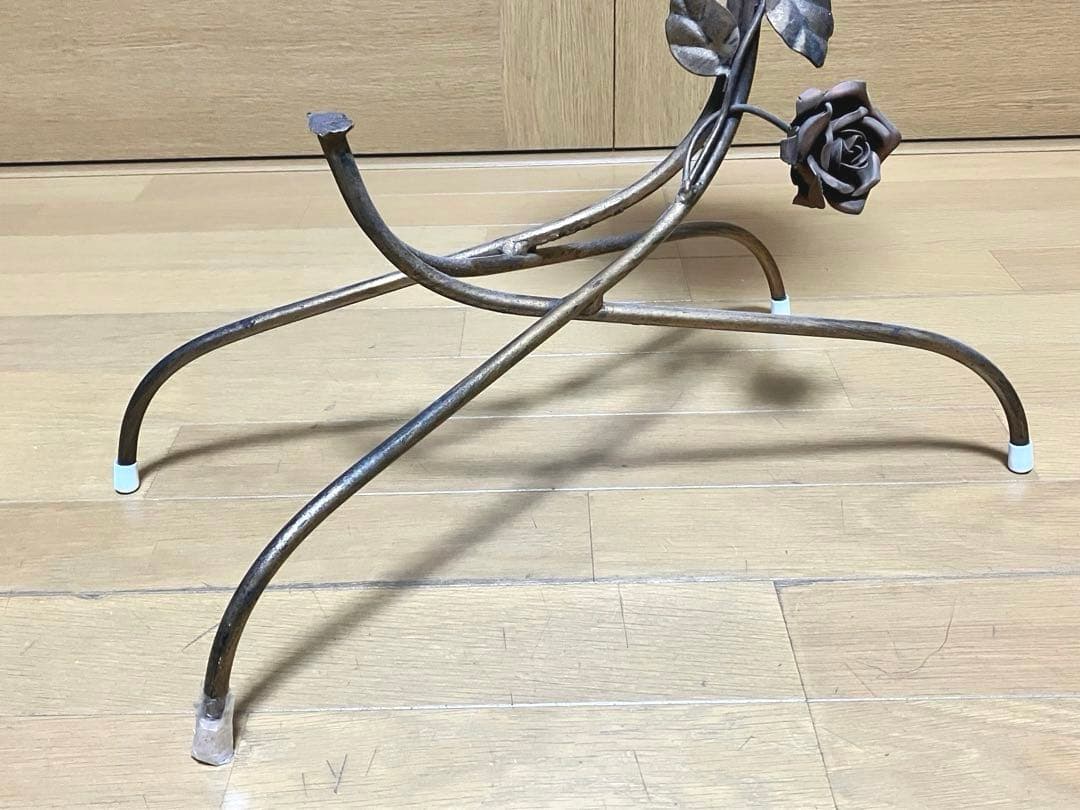 【訳あり】アイアン フラワースタンド 花台 フラワーベース ☆2基セット