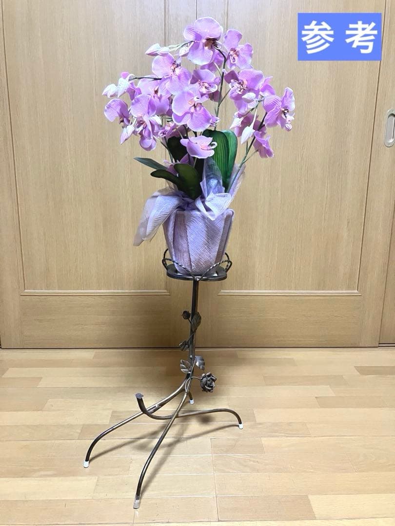 【訳あり】アイアン フラワースタンド 花台 フラワーベース ☆2基セット