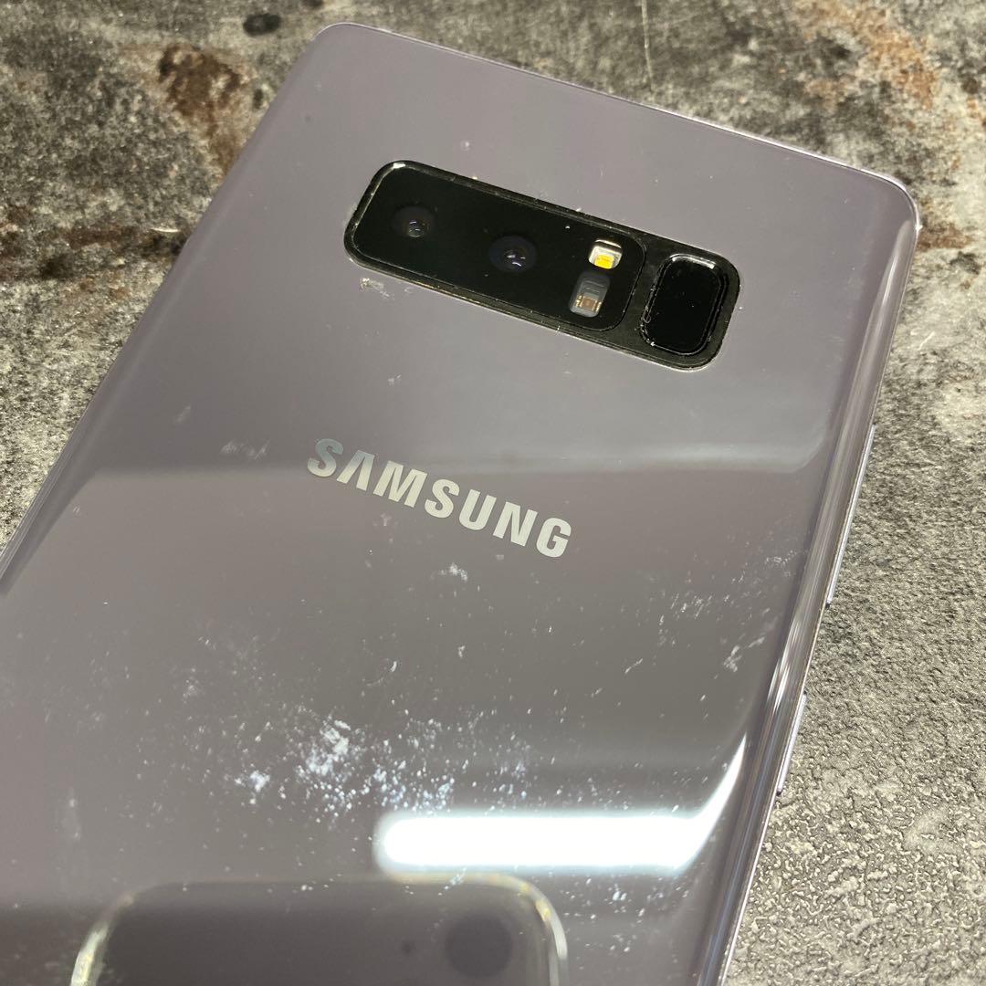 SAMSUNG Galaxy Note8 SM-N950F オーキッドグレイ