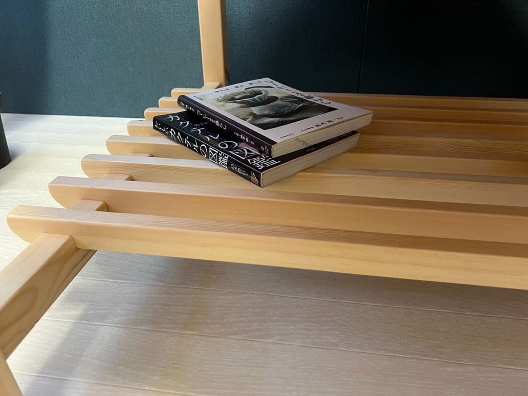 【送料無料】 ローテーブル 丸 木組やぐらベース 90cm 杉 格子棚付き