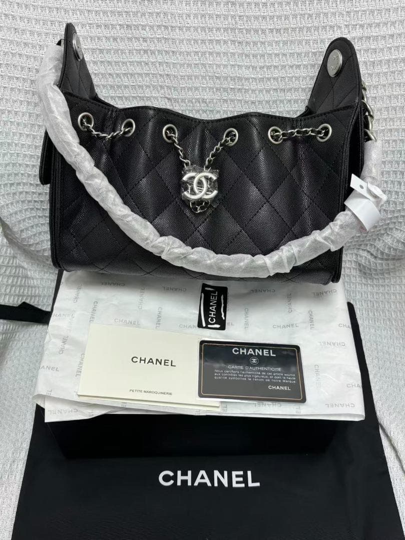 VIP限定 【非売品】 ブラック キルティング ハンドバッグ~~~