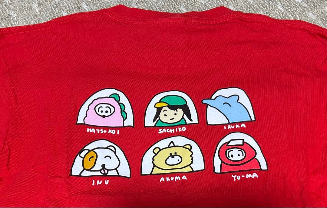 【新品】あいみょん ドルアパの窓からこんにちはロンT 赤 Lサイズ