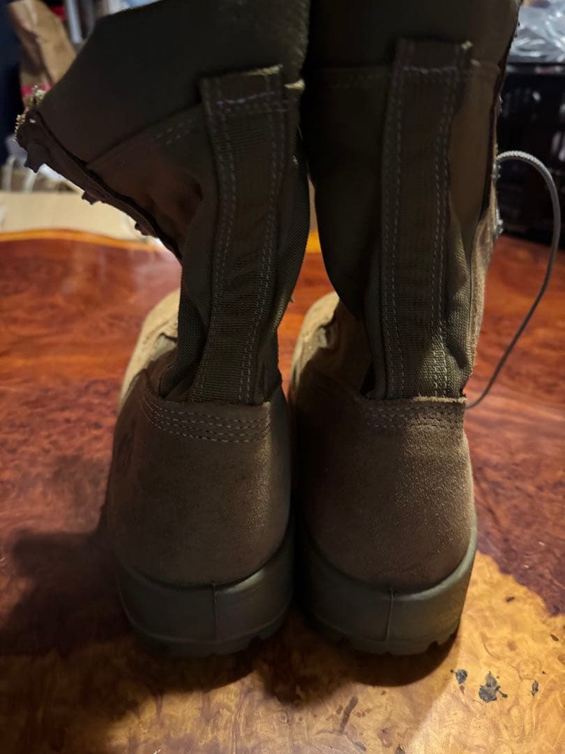 米軍実物USMCブーツ　belleville US12（30cm）訳あり