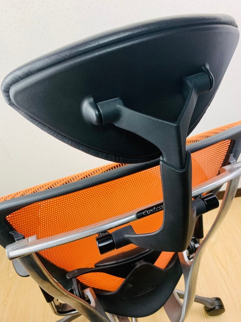オカムラ コンテッサ　CM32AB N 肘　ヘッドレスト付 ハイバック メッシュ
