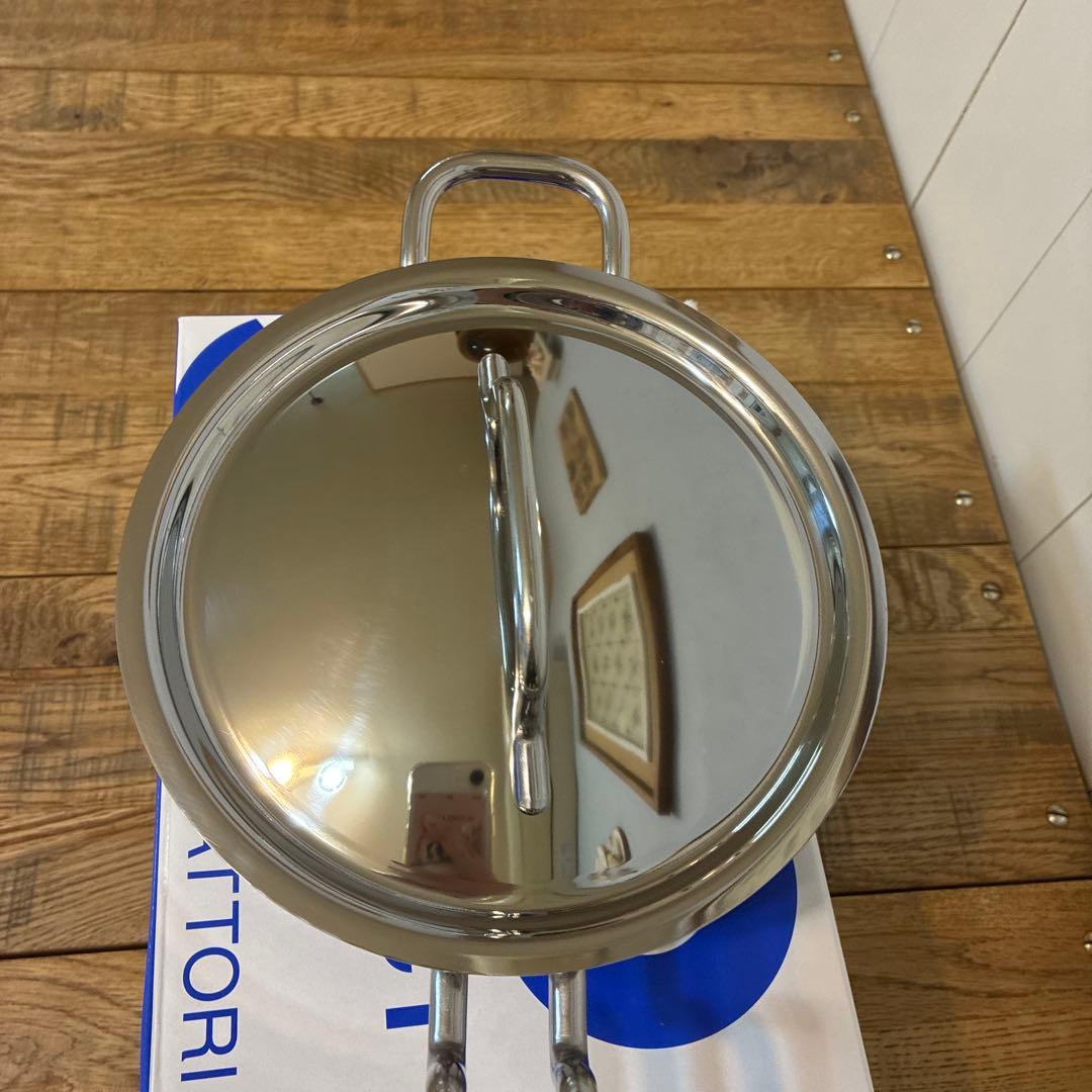 新品 ジオプロダクト 片手鍋 16cm GEO-16N