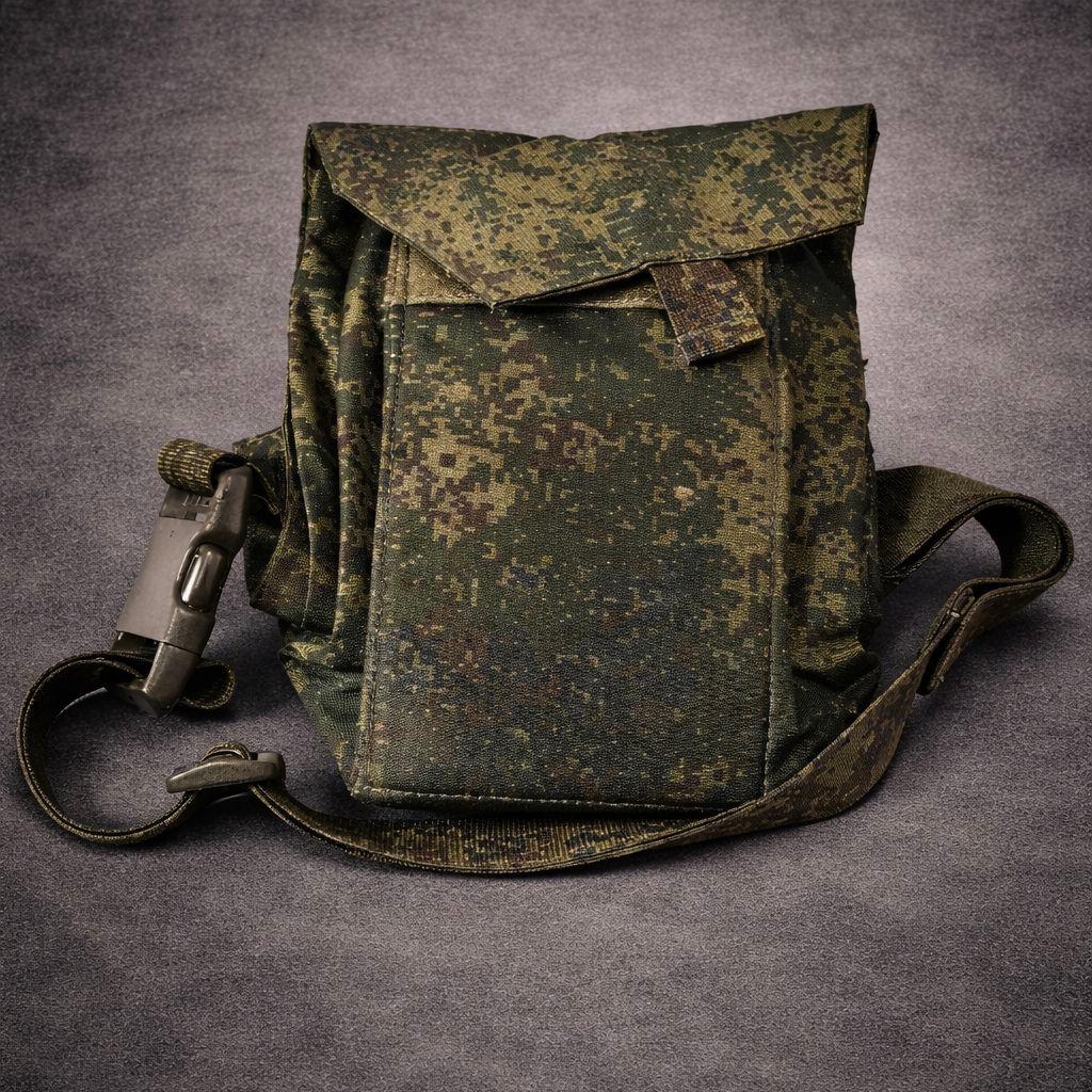 ロシア軍 実物 PMK-4 ガスマスクポーチ 6Ш117対応 官給品