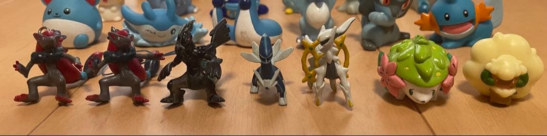 ポケモン ゆび人形 ハクリュー シェイミ ジラーチ ゴルダック リオル レア