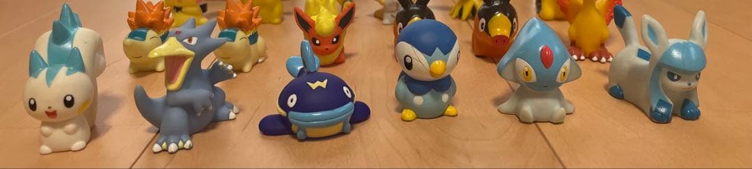 ポケモン ゆび人形 ハクリュー シェイミ ジラーチ ゴルダック リオル レア
