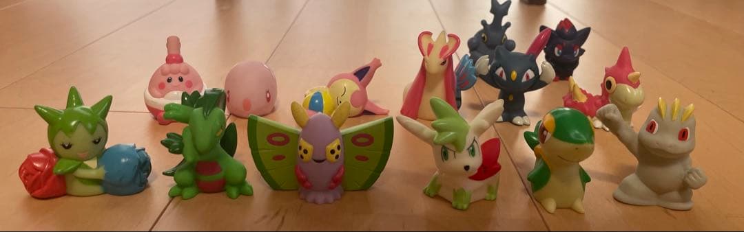 ポケモン ゆび人形 ハクリュー シェイミ ジラーチ ゴルダック リオル レア