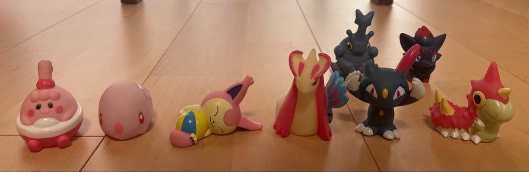 ポケモン ゆび人形 ハクリュー シェイミ ジラーチ ゴルダック リオル レア