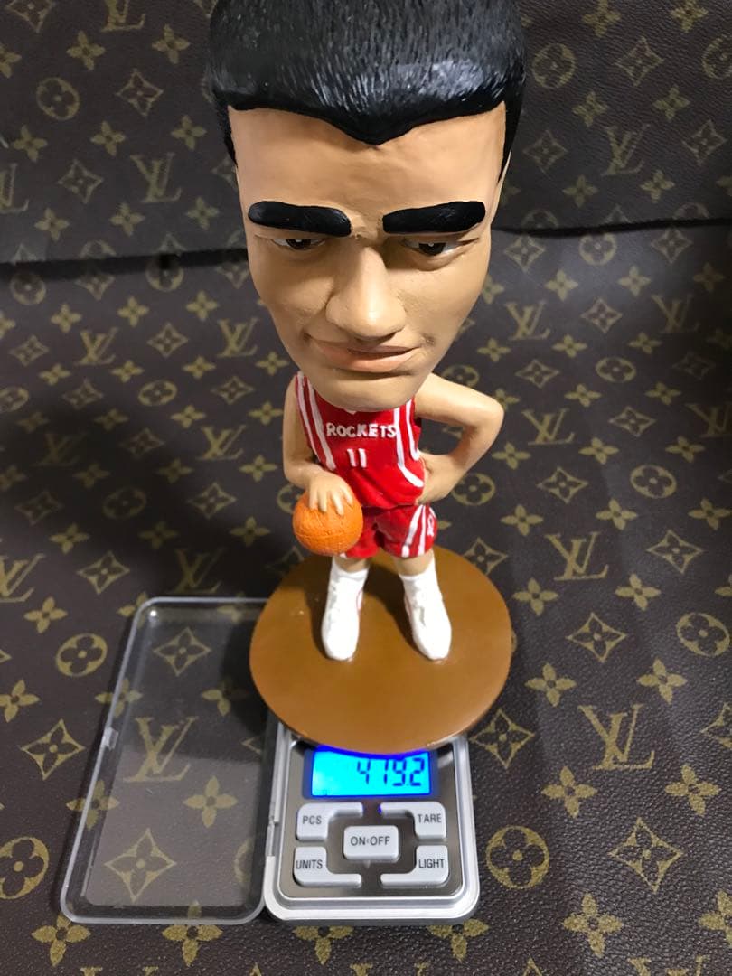 人気商品、廃番、90's？、ROCKETS、11番、YAO MING首振り人形
