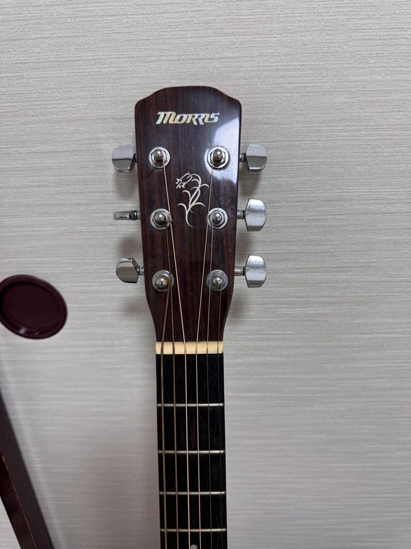 m*e様 Morris アコースティックギター　カバー付き