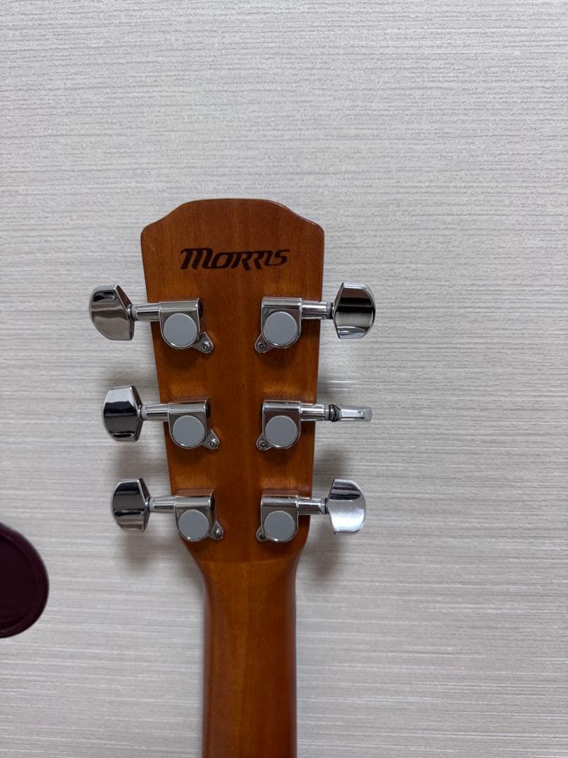 m*e様 Morris アコースティックギター　カバー付き