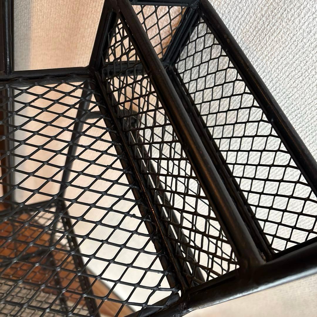 ASPLUND アスプルンド　 アイアンシェルフラック 4段　アンティーク