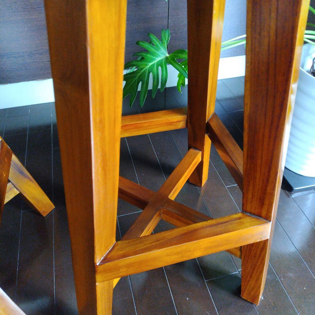 美品です！ヴィンテージ カウンター チェア1脚 オーク デザイナーズ