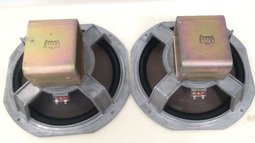 サンスイ　SANSUI アルニコ　ウーファー　 Ｗ－１５１ヴィンテージ品
