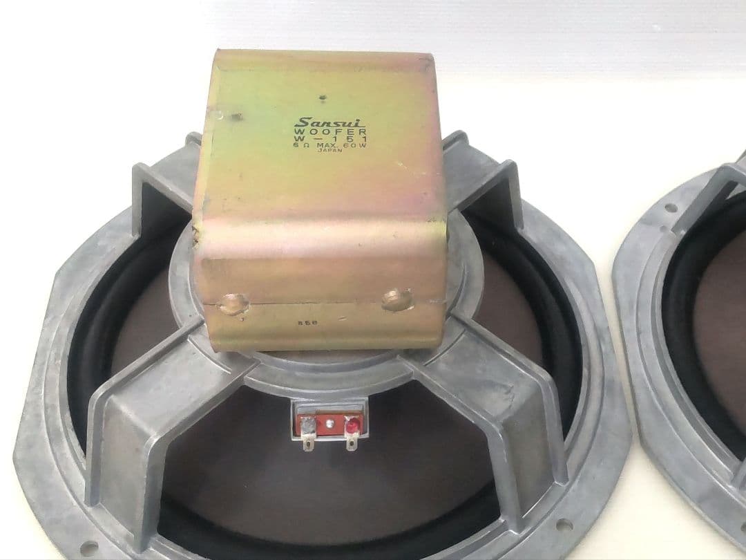 サンスイ　SANSUI アルニコ　ウーファー　 Ｗ－１５１ヴィンテージ品