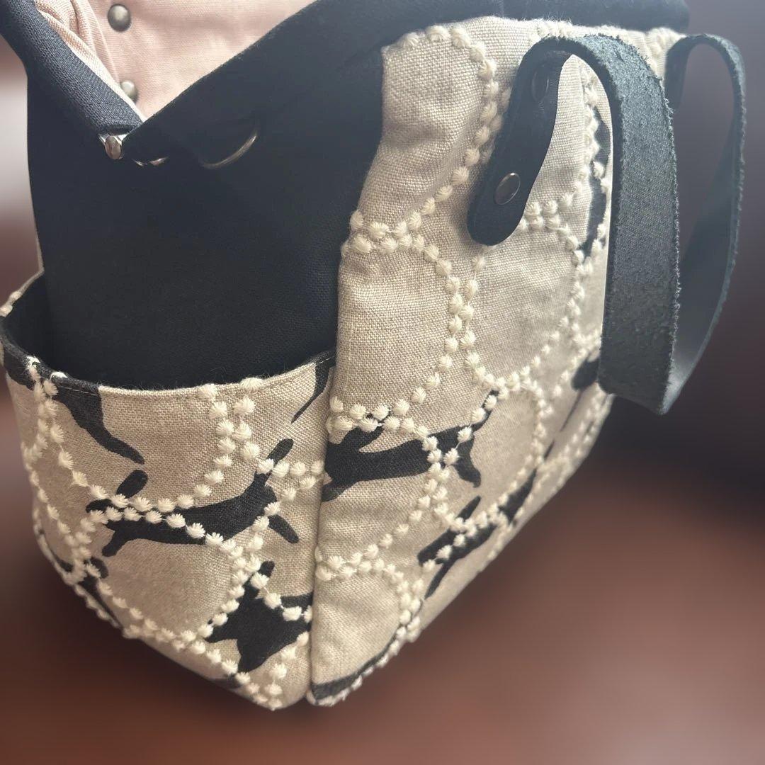 ミナペルホネン　ドクターズバッグ　ボストン　トート　run run run