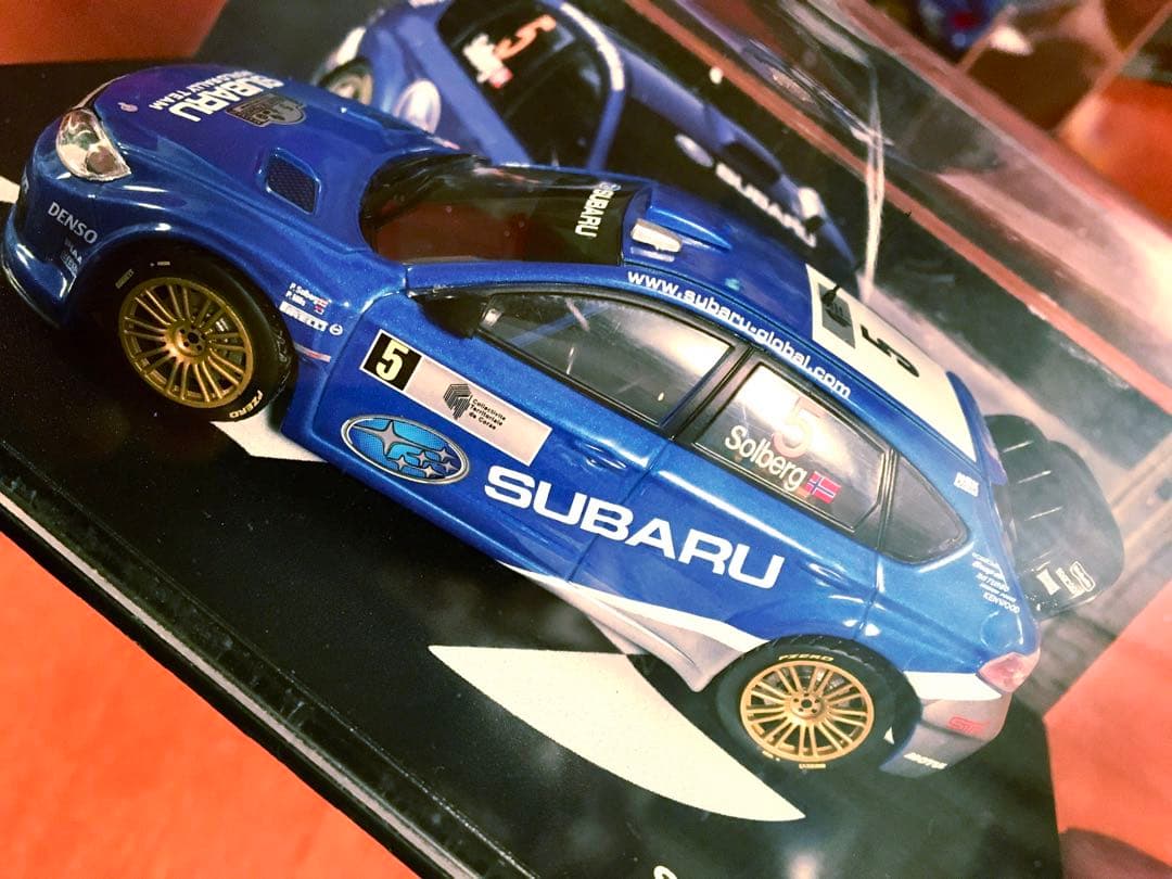 スバル　インプレッサWRC 2台