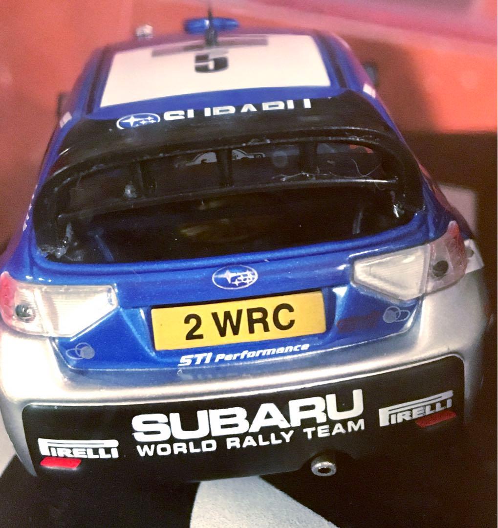 スバル　インプレッサWRC 2台