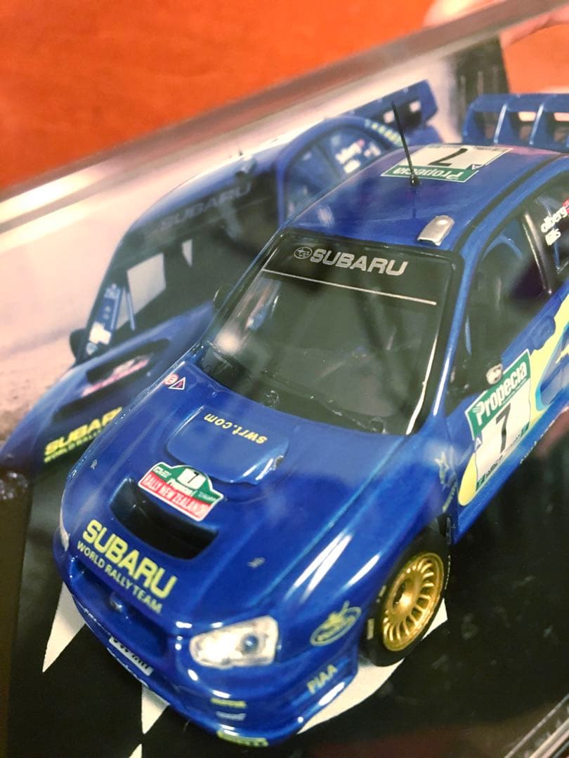 スバル　インプレッサWRC 2台