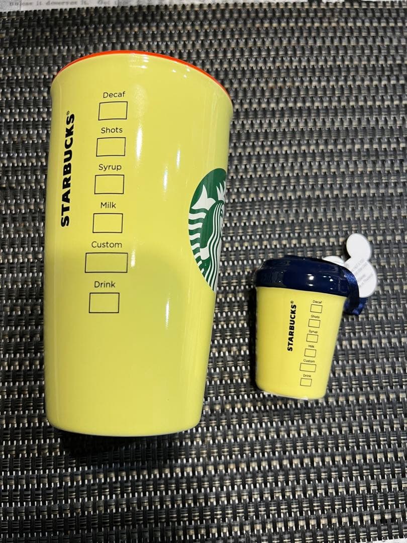 スターバックス　ディズニーランドリゾート　カルフォルニア　陶器製タンブラー