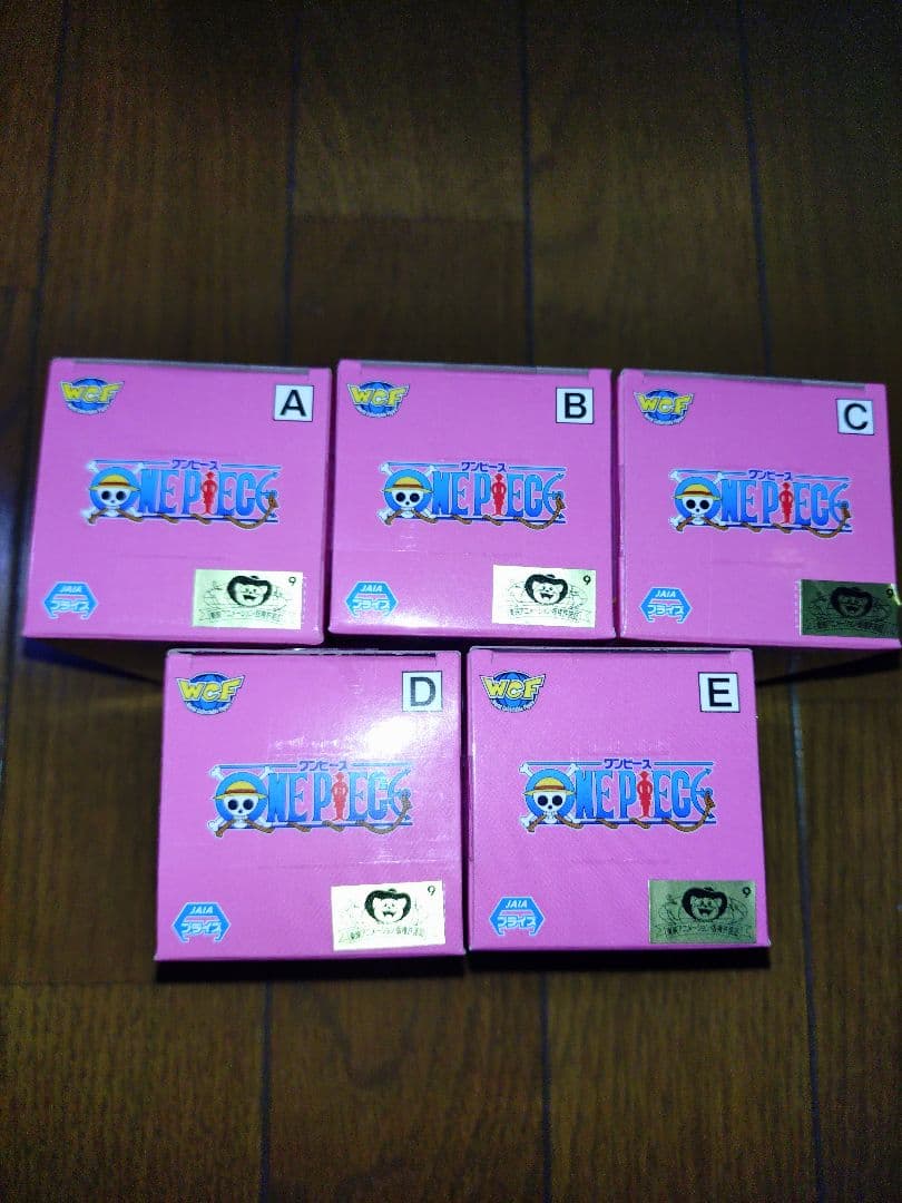 ワンピース ワールドコレクタブルフィギュア 5種セット