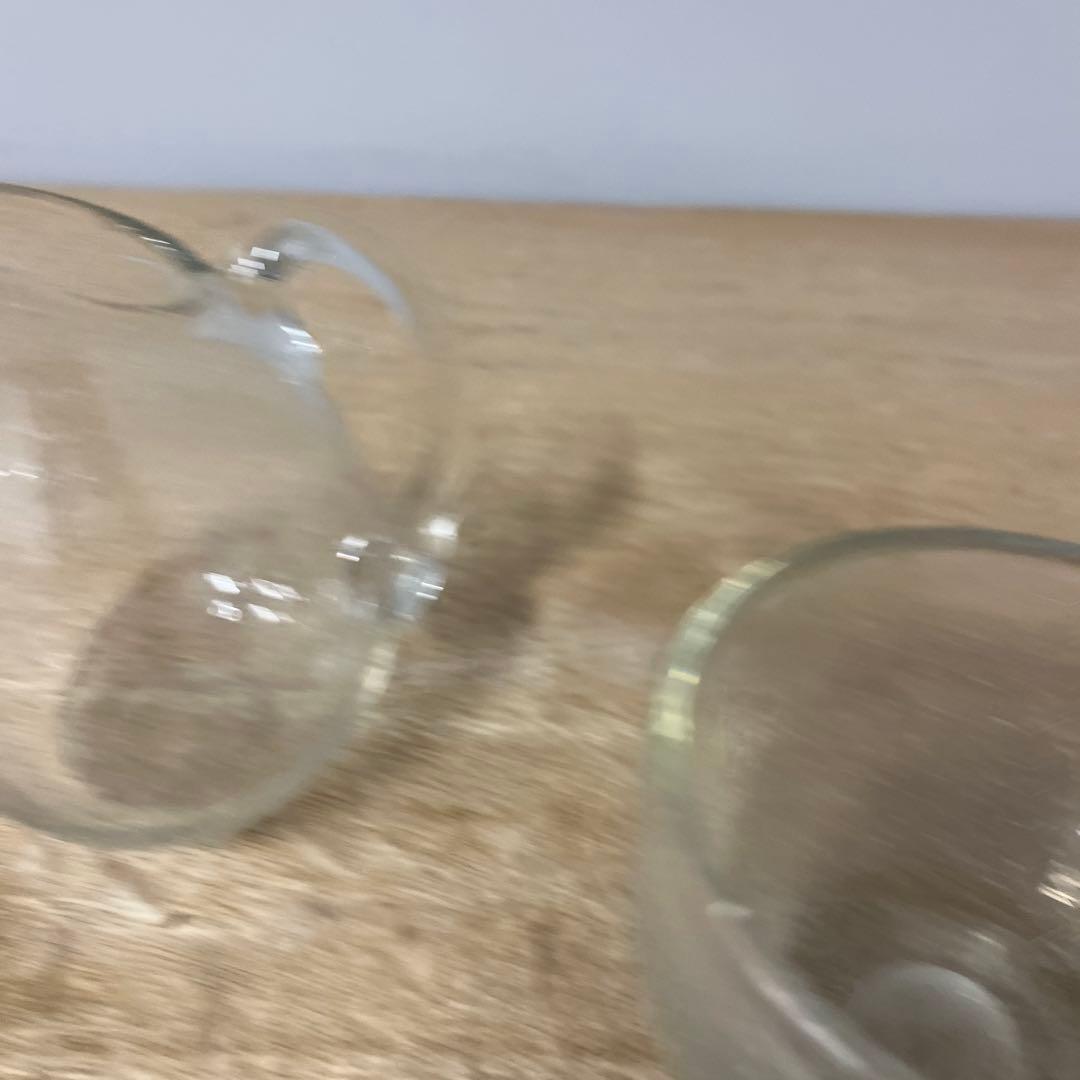 クリーマー　シュガーボール　セット　ガラス