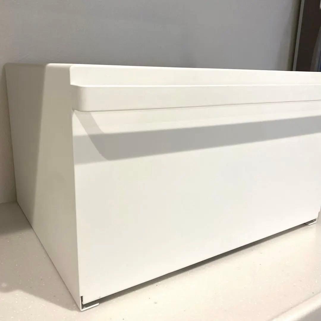 美品｜タワー｜ブレッドケース｜ホワイト｜白