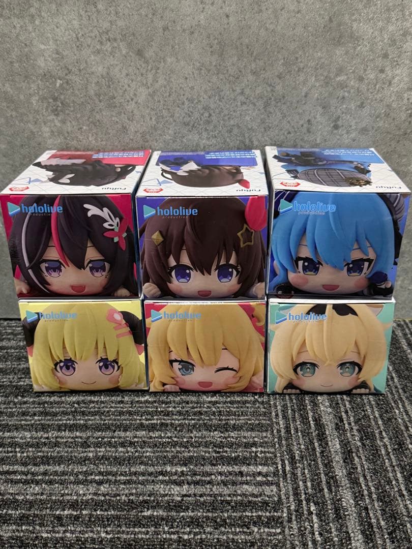 ホロライブ　ひっかけフィギュア　vol.1＋vol.2　全6種セット