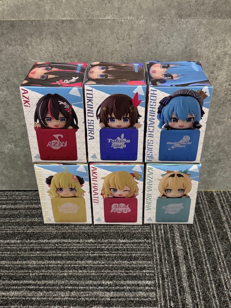 ホロライブ　ひっかけフィギュア　vol.1＋vol.2　全6種セット