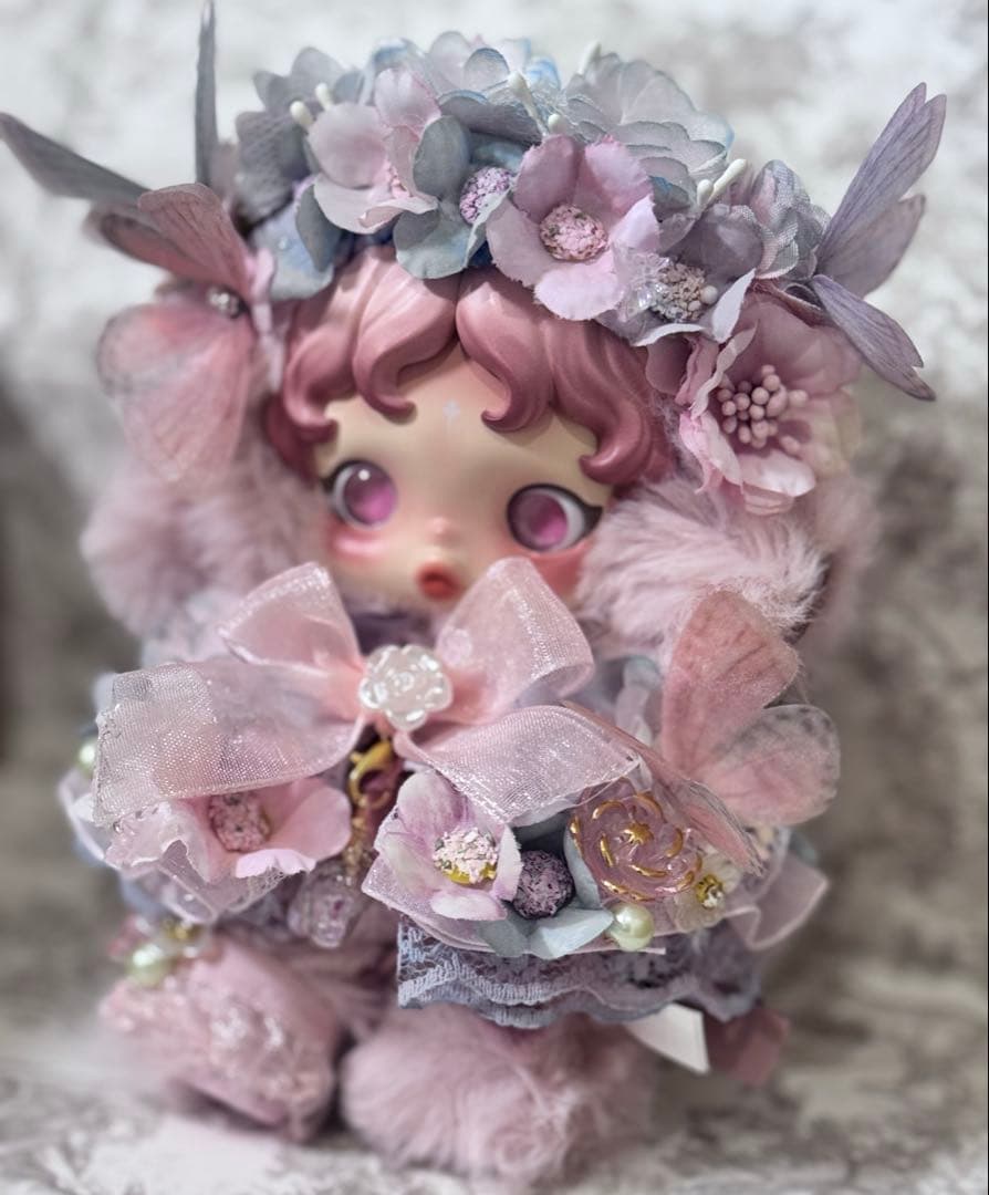 プロフ必読様♡専用 スカルパンダ ぬいぐるみ ハンドメイド 服 POPMART