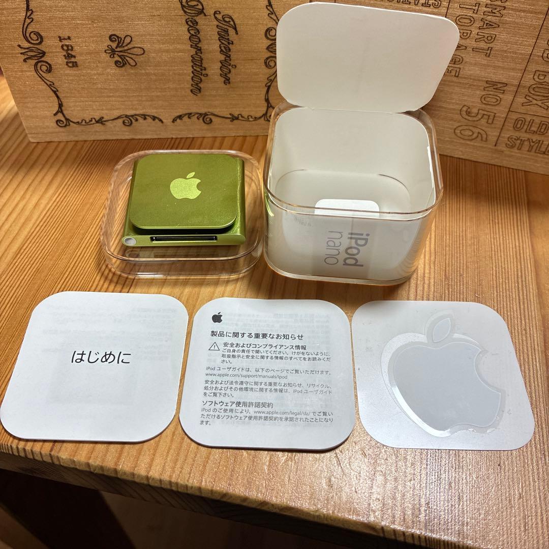 【開封済み未使用品】Apple iPod nano 8GB グリーン