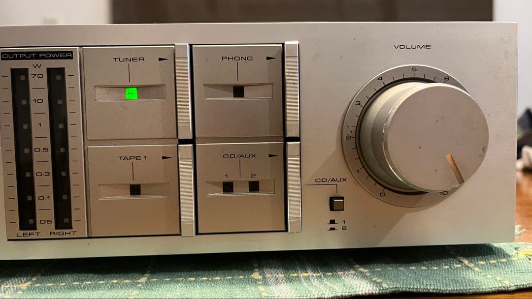 【通電確認済】Pioneer A-Y7 パイオニア ステレオアンプ ジャンク品