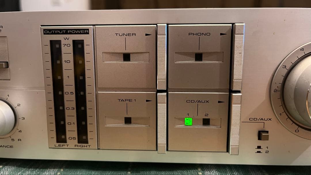 【通電確認済】Pioneer A-Y7 パイオニア ステレオアンプ ジャンク品