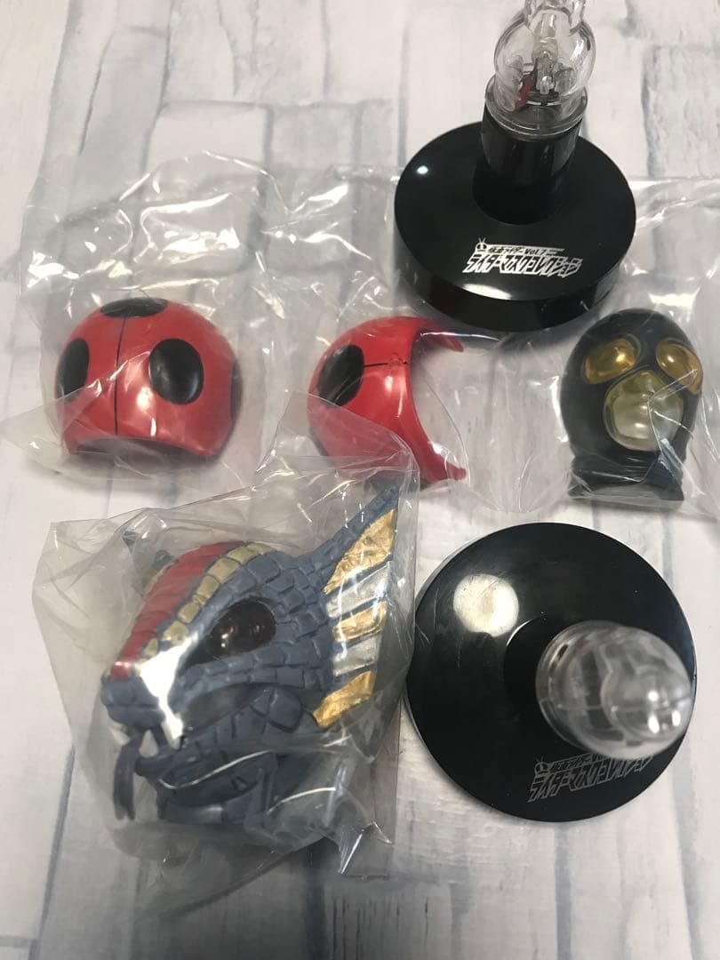 エ*8様 仮面ライダーマスクコレクション★マスコレ★仮面ライダー1号&2号&V3